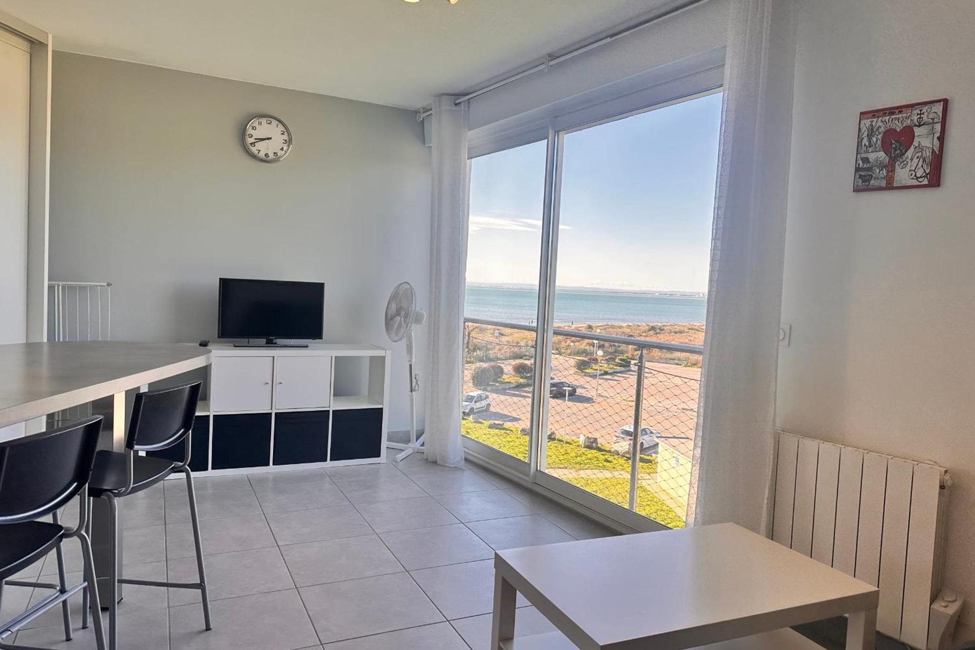 Les Pieds Dans Le Sable Appartement Vue Mer 1 Chambre 1 Cabine Le Grau-du-Roi Exterior foto
